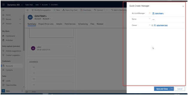 Dynamics 365 Unified Interface