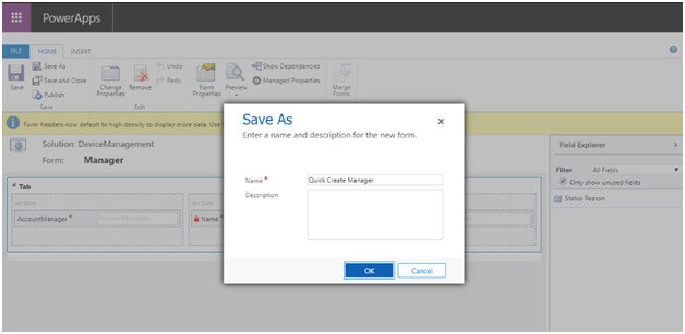 Dynamics 365 Unified Interface