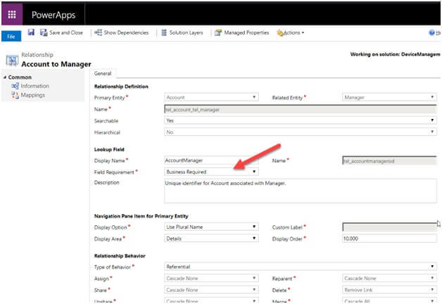 Dynamics 365 Unified Interface