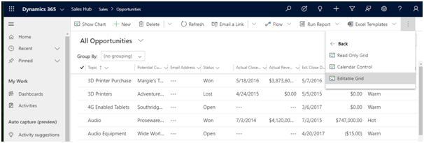 Customer Engagement – Configuration