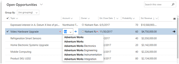Customer Engagement – Configuration