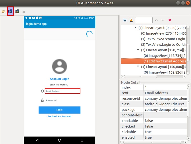 Appium test for mobile4