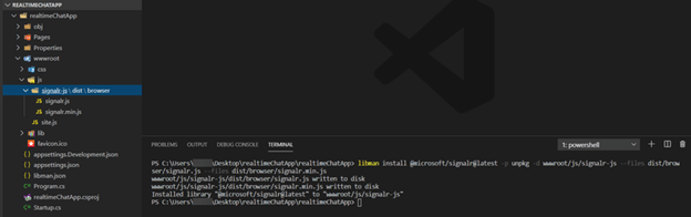 Chat Web App with ASP.NET