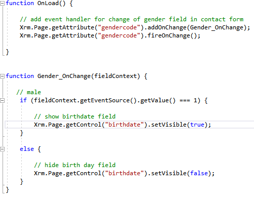JavaScript & Microsoft Dynamics 365
