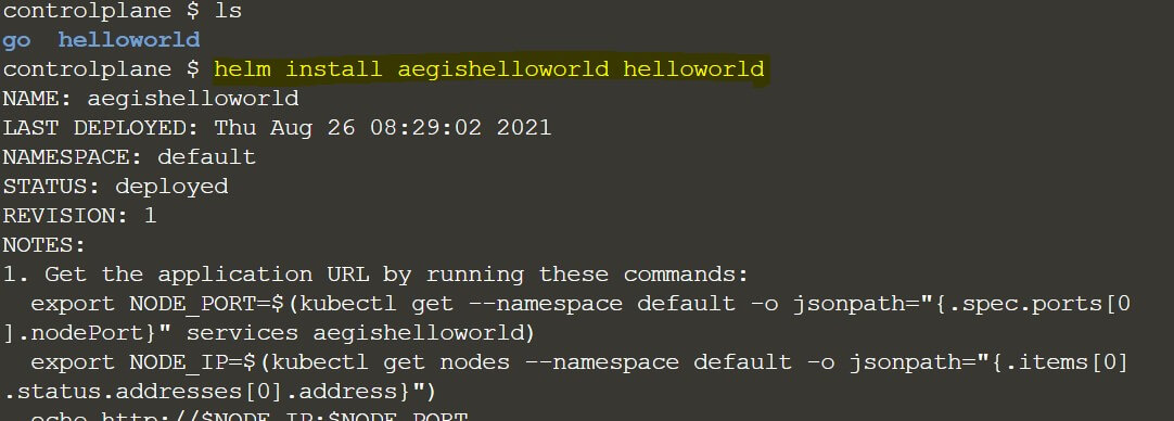 structure of helm chart 2