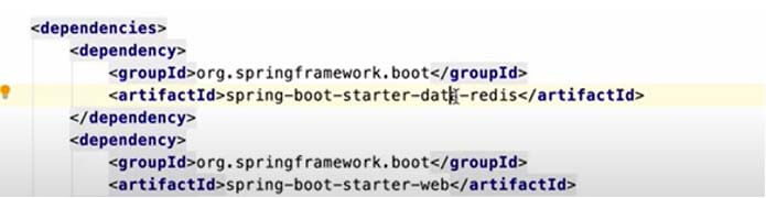 Redis starter dependency