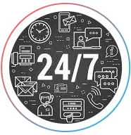 Round-the-clock Support